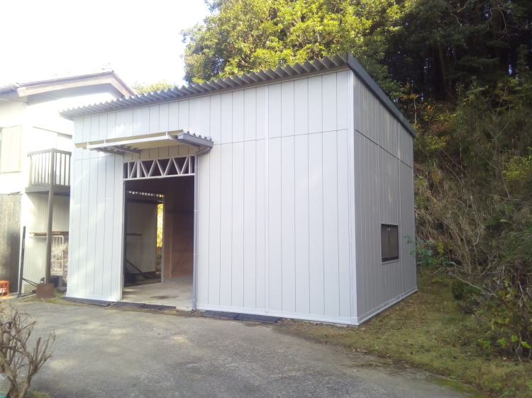 プレハブ　倉庫　作業場